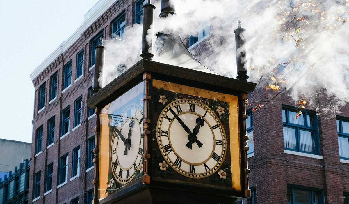 Steam Clock